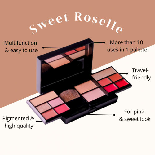 Sweet Roselle Makeup Kit
