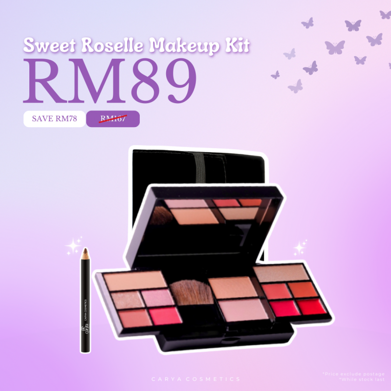 FRENZY FEBRUARY SWEET ROSELLE MAKEUP KIT