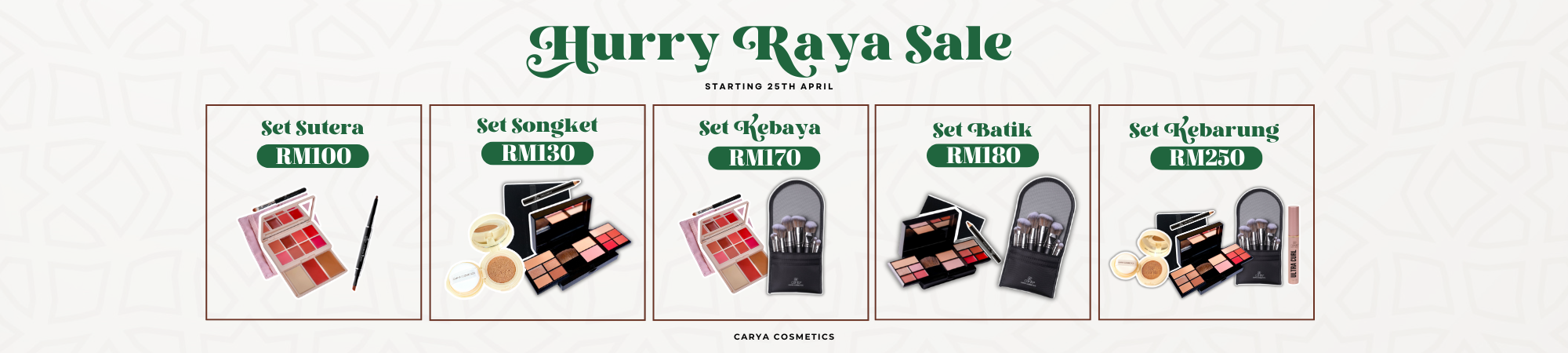 HURRY RAYA SALE