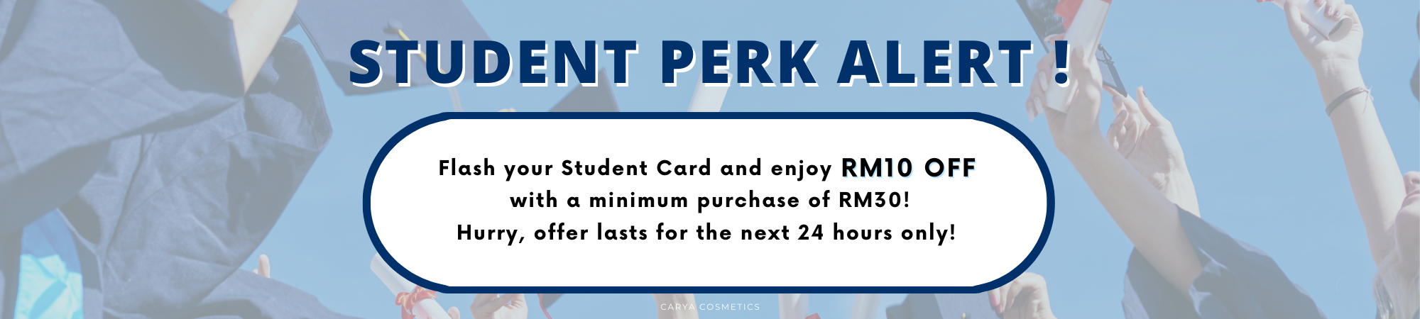 STUDENT PERKS ALERT