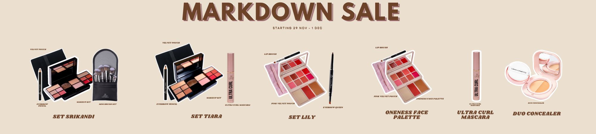 MARKDOWN SALE